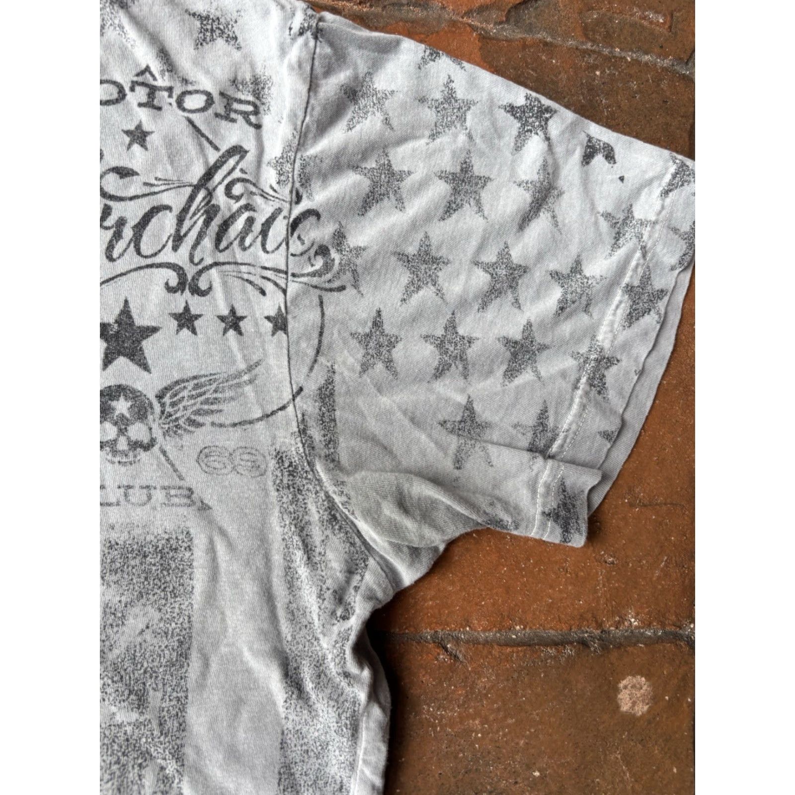 Affliction Archaic Y2K Motorcycle Club Skull T-Shirt Men's Large Affliction Style Biker Size US L / EU 52-54 / 3 - 5 Thumbnail