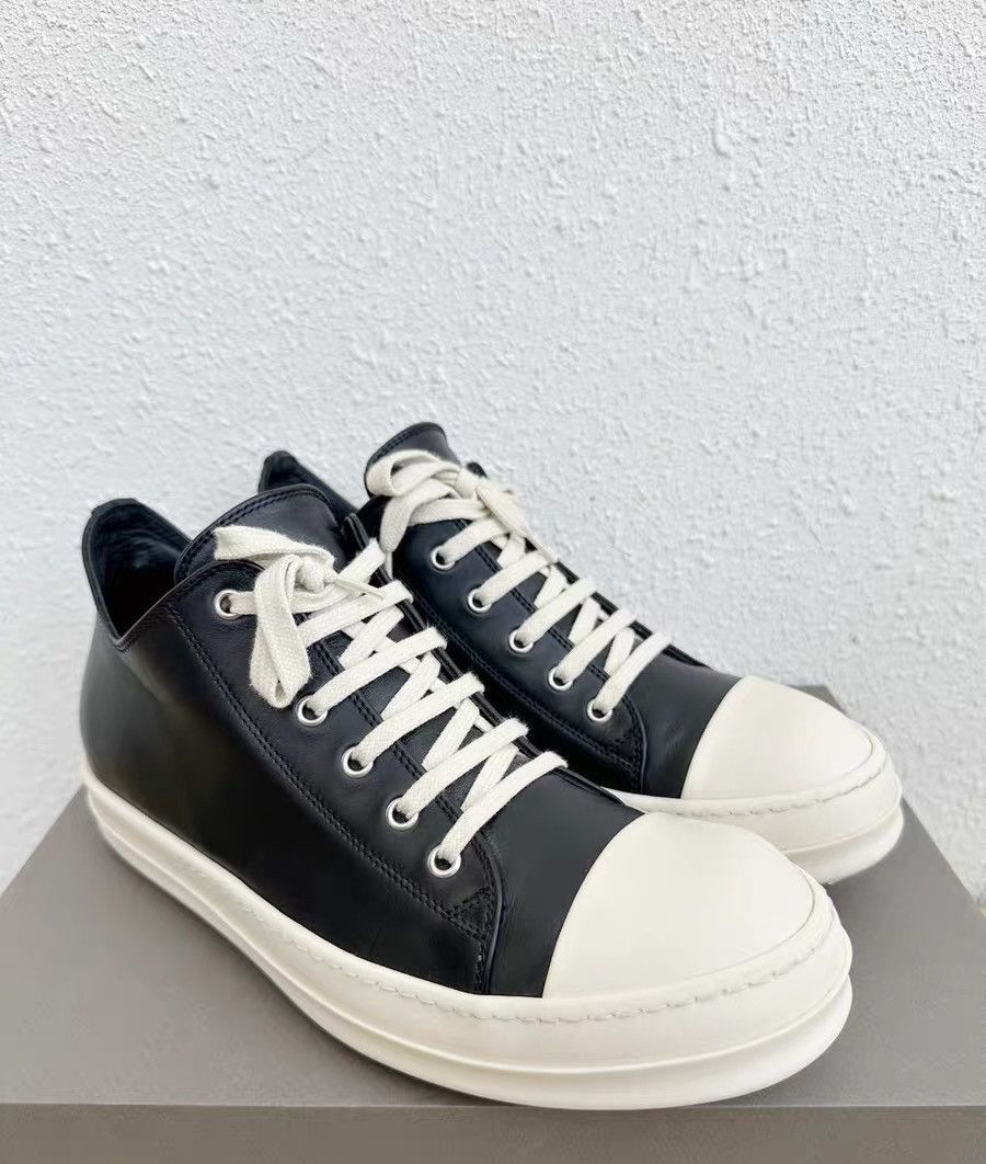 Rick Owens Rick Owens Mainline Calfskin Low-Top "Big Converse" Size US 8.5 / EU 41-42 - 3 Thumbnail