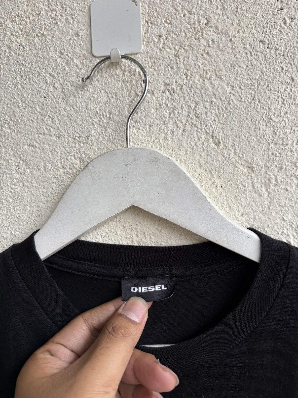 Diesel 2000s Diesel basic embroidery logo y2k style Size US M / EU 48-50 / 2 - 3 Thumbnail