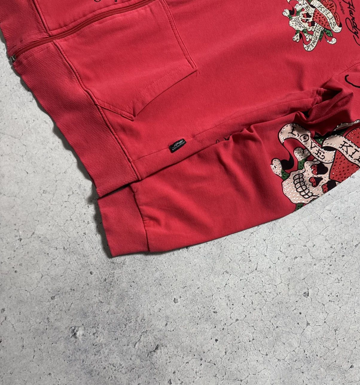 Ed Hardy Ed Hardy by Christian Audigier Women’s Full Zip Hoodie Size XL / US 12-14 / IT 48-50 - 4 Thumbnail