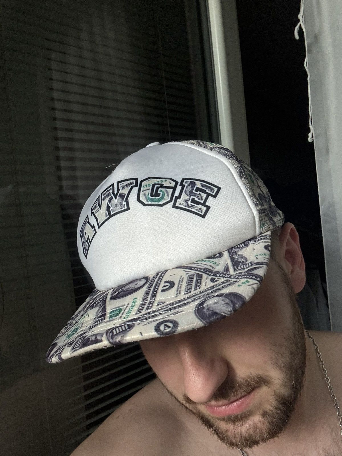 AWGE VERY RARE Awge Asap Rocky MONEY dollars Cap/Hat Size ONE SIZE - 8 Thumbnail
