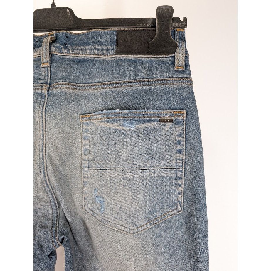 Amiri o1rshd1 Ultra Suede MX1 Jeans in Clay Indigo 31 Size US 31 - 17 Thumbnail