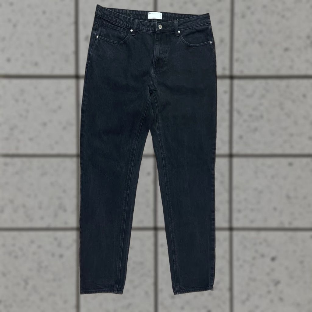 Asos Mens Asos Design Black Denim Jeans 34 Regular Waist 34 Inseam 32.5 Straight Jeans Men Black 34 Inseam 32.5 (Pre owned) Size US 34 / EU 50 - 1 Thumbnail