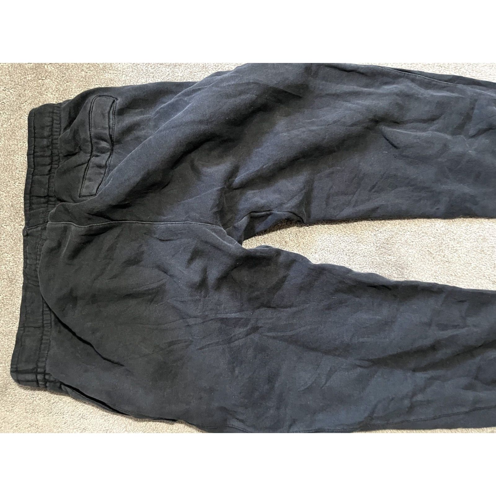 Nike Nike Club Sweatpants Mens Small Black Cotton Polyester Fleece Embroidered 804406-010 Size US 29 - 4 Thumbnail