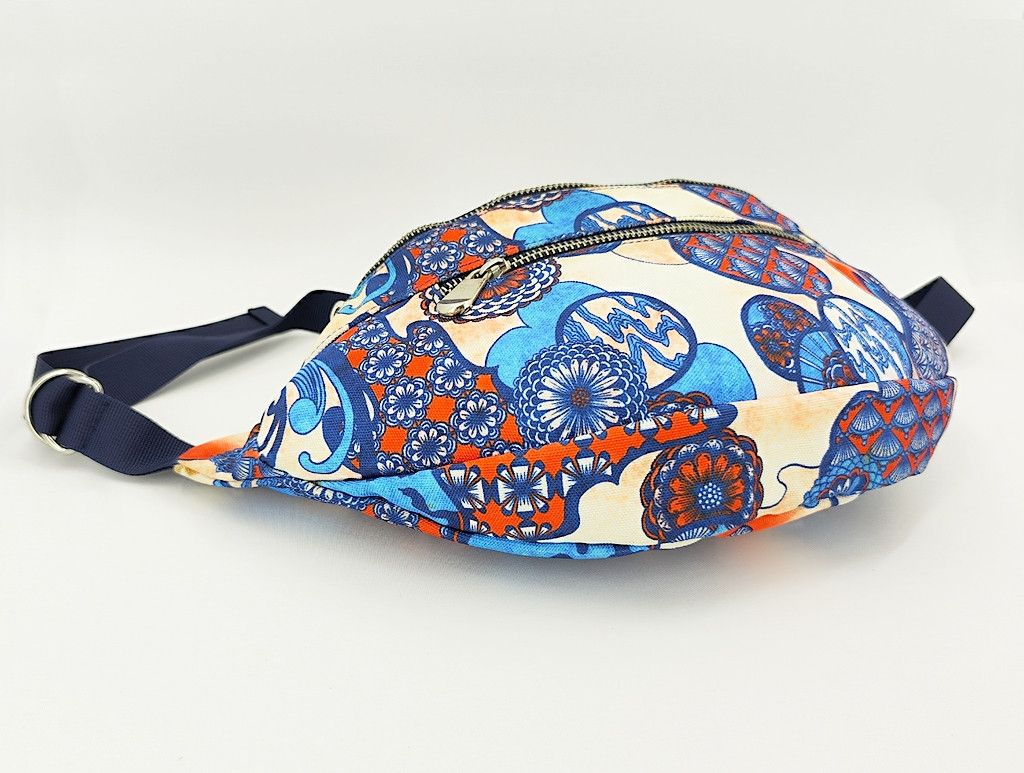 Other MONKI chest waist bag with Japanese theme graphic Size ONE SIZE - 4 Thumbnail