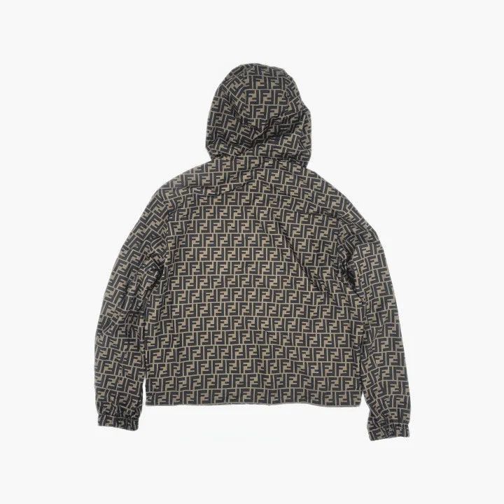 Fendi Fendi Logo Print Hooded Jacket -2507 Size US L / EU 52-54 / 3 - 2 Thumbnail