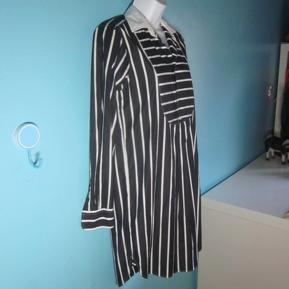 Ralph Lauren Polo Ralph Lauren Womens Cotton Dress Black Stripe Size 2 Size XS / US 0-2 / IT 36-38 - 6 Thumbnail