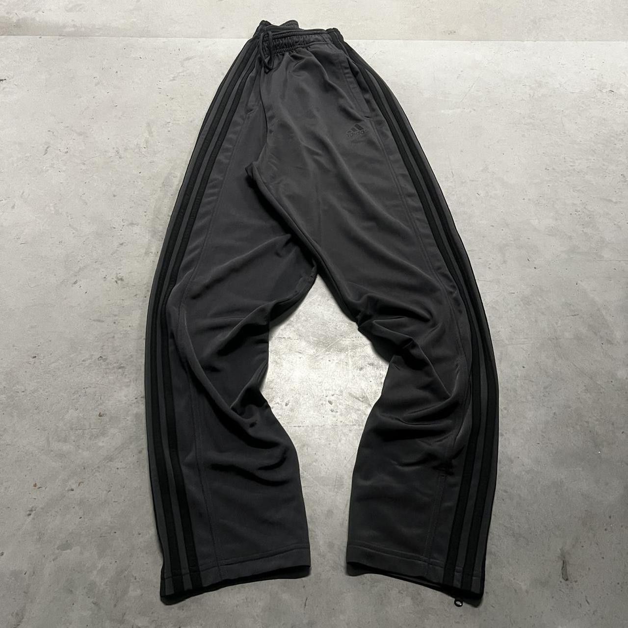 Adidas × Vintage Vintage Y2K Black Adidas Striped Trackpants! Size US 30 / EU 46 - 2 Thumbnail