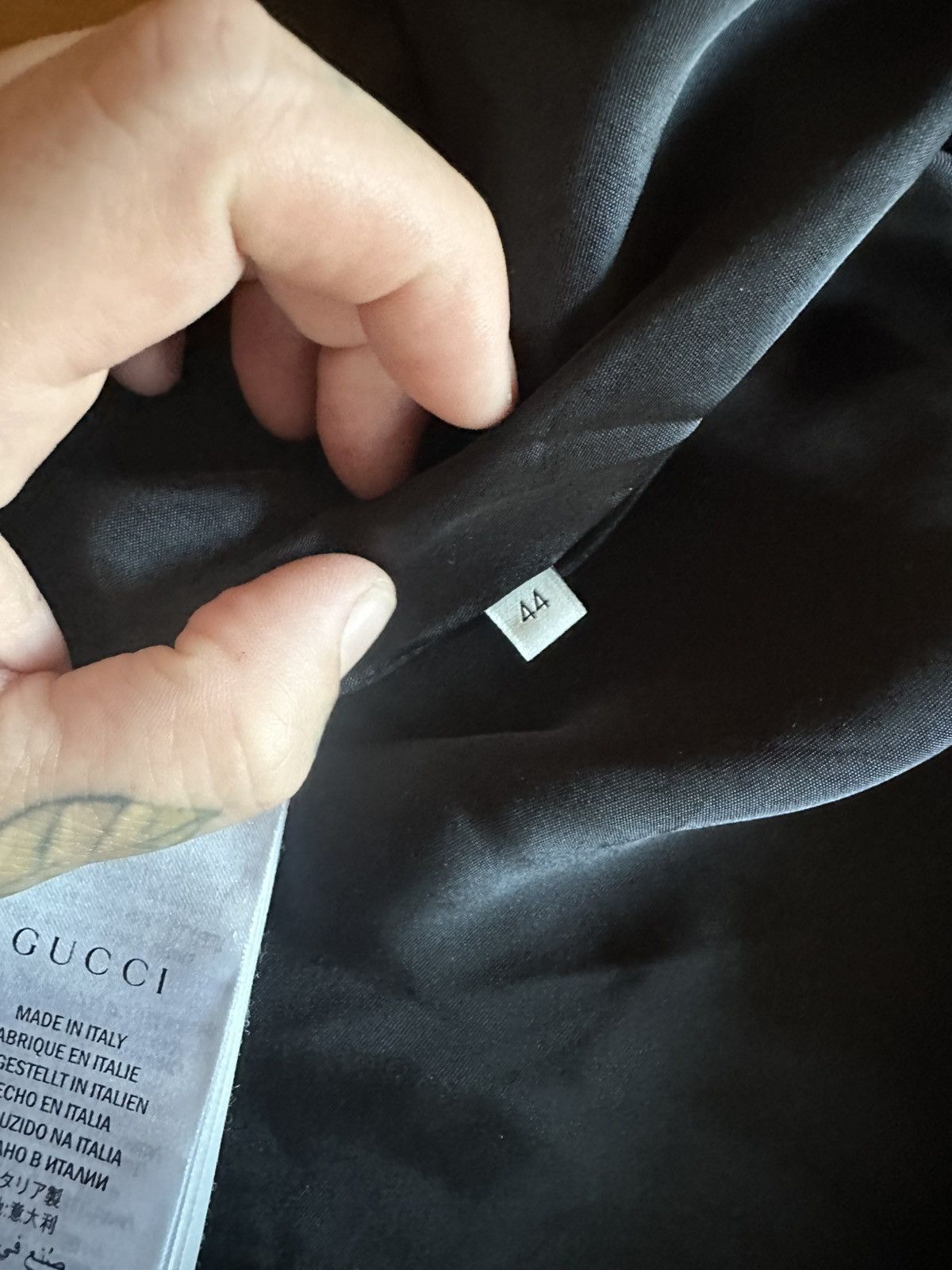 Gucci GUCCI Strawberry Patch Leather Bomber Jacket Size L / US 10 / IT 46 - 4 Thumbnail