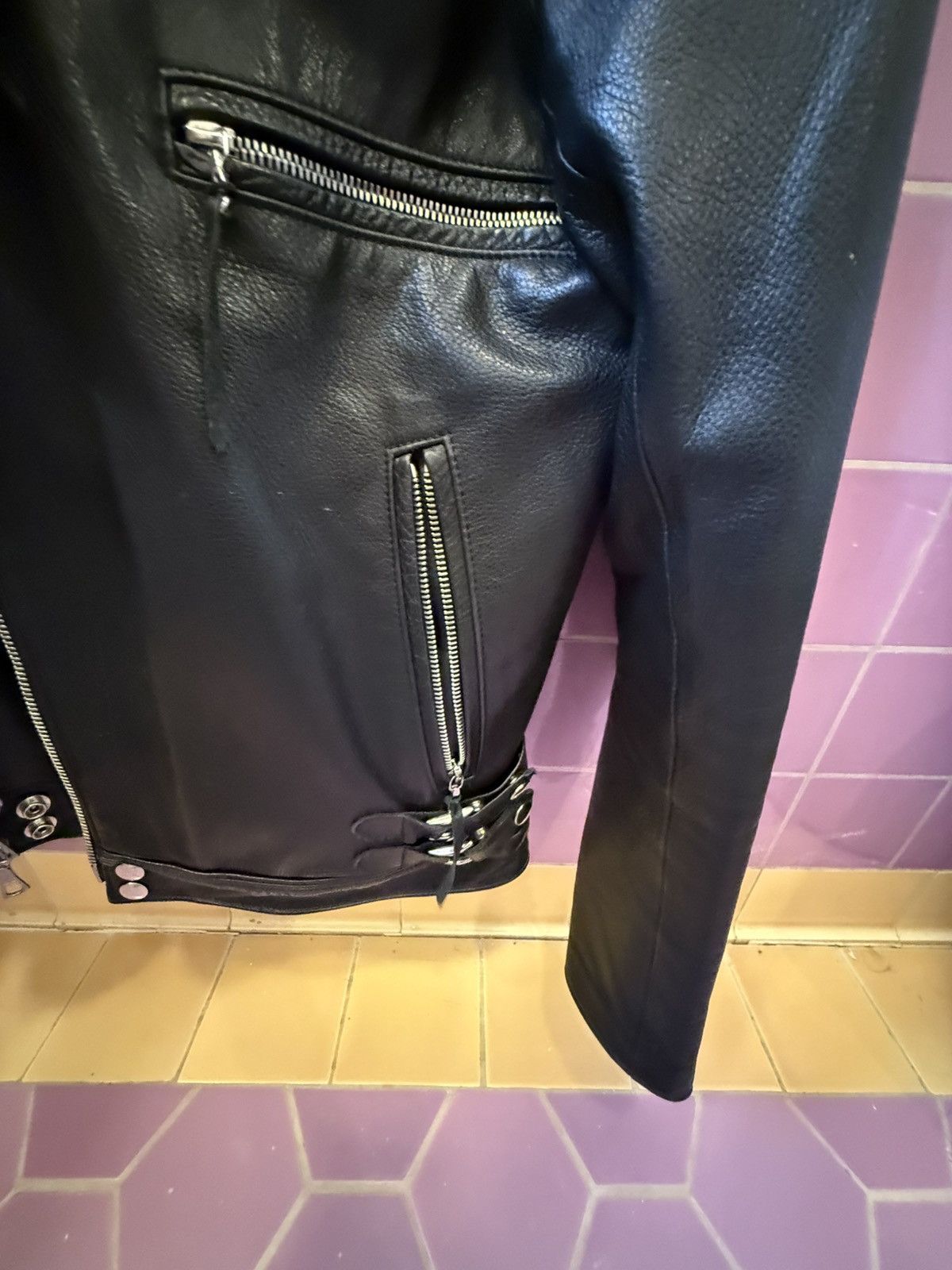 John Elliott John Elliot leather moto jacket Size US S / EU 44-46 / 1 - 6 Thumbnail