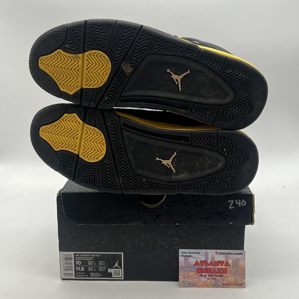 Jordan Brand Air Jordan 4 Thunder Size US 10 / EU 43 - 8 Thumbnail