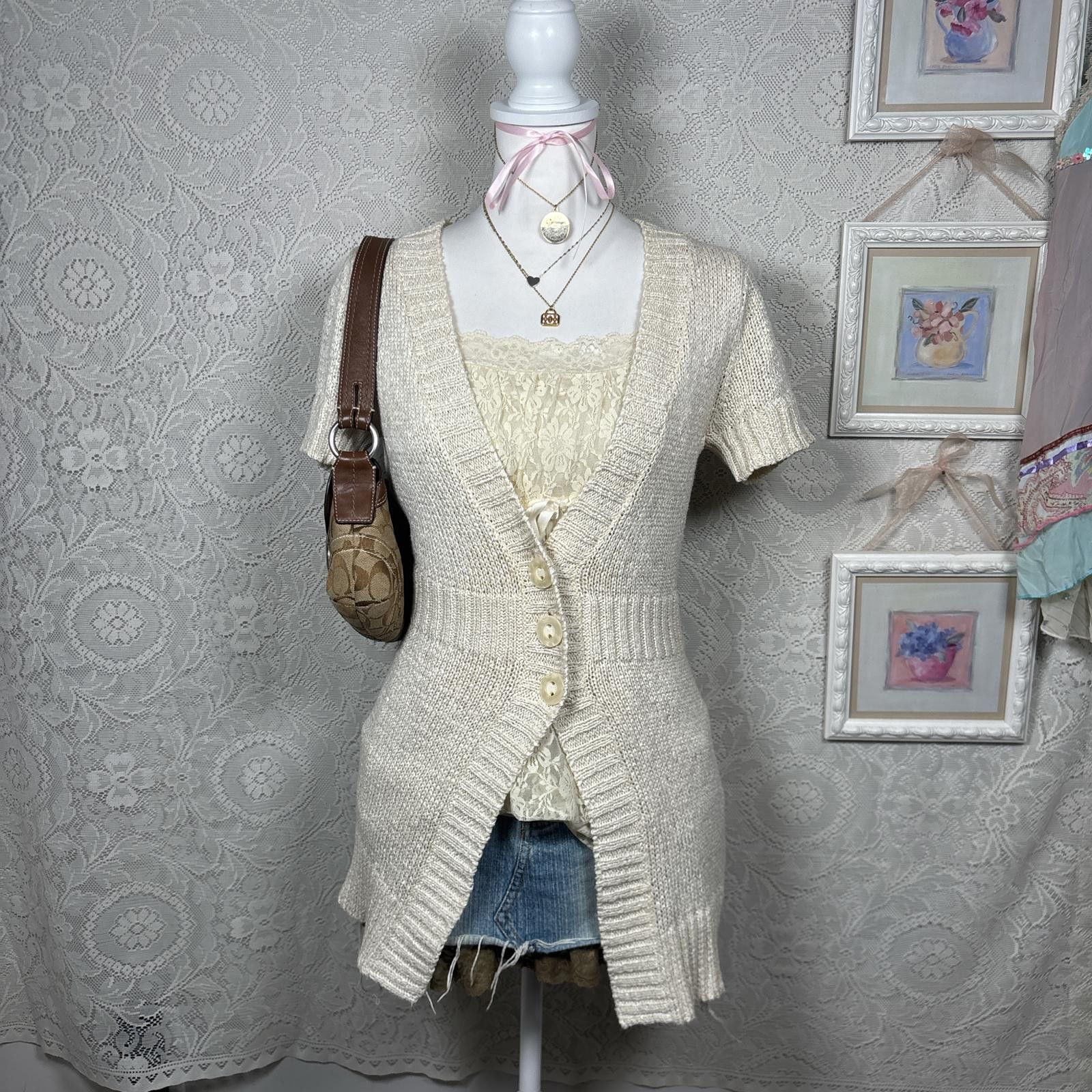 Other vintage cozy rory gilmore layering cardigan Size S / US 4 / IT 40 - 1 Thumbnail