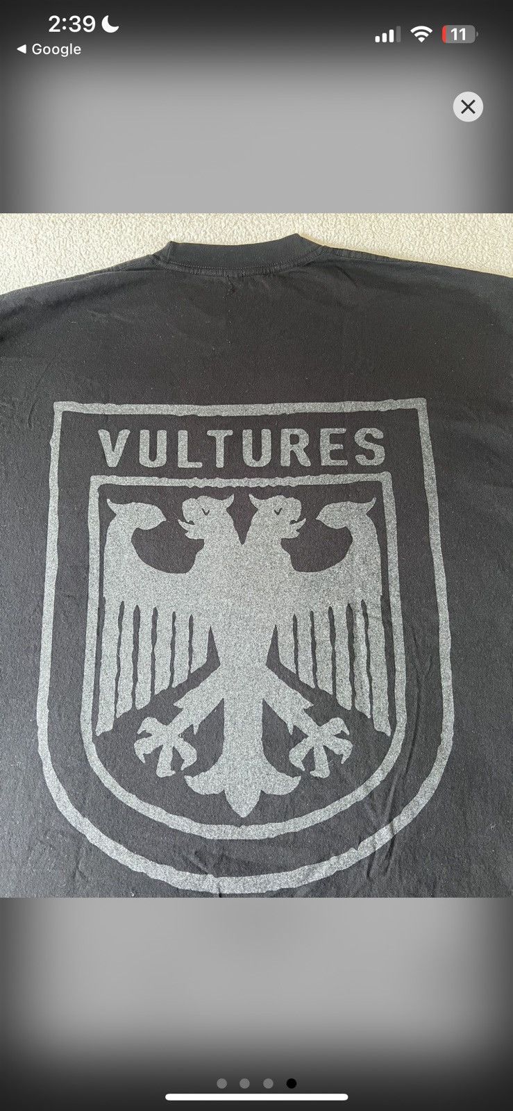 Kanye West Vultures Listening Party T shirt Size US L / EU 52-54 / 3 - 4 Thumbnail
