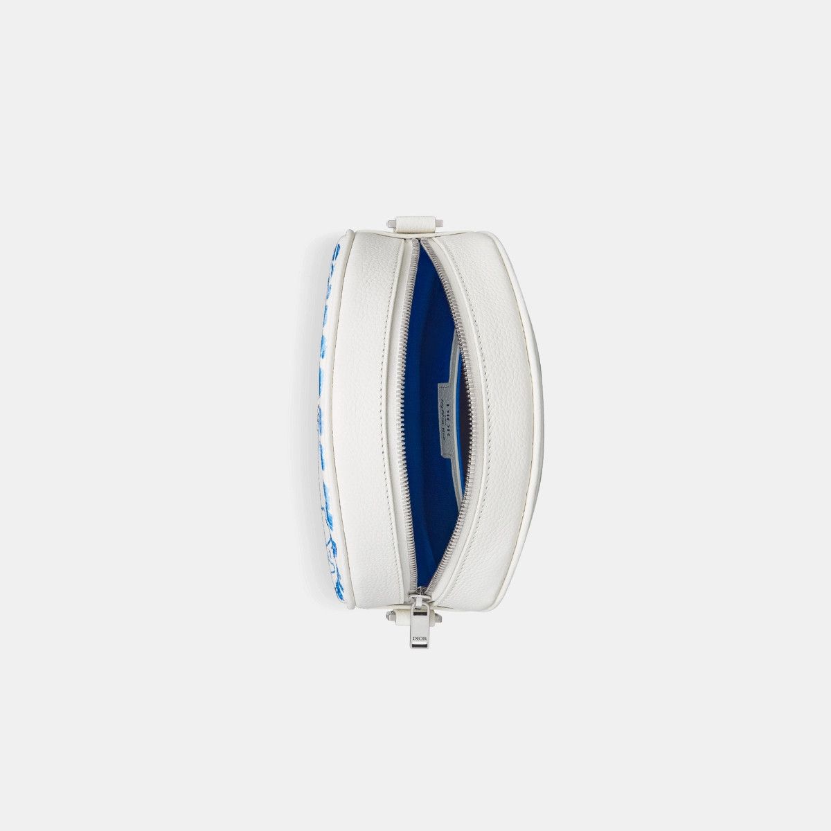 Dior o1bcso1str0226 Size:OS/Zipped Messenger Bag in White/Blue Size ONE SIZE - 3 Thumbnail