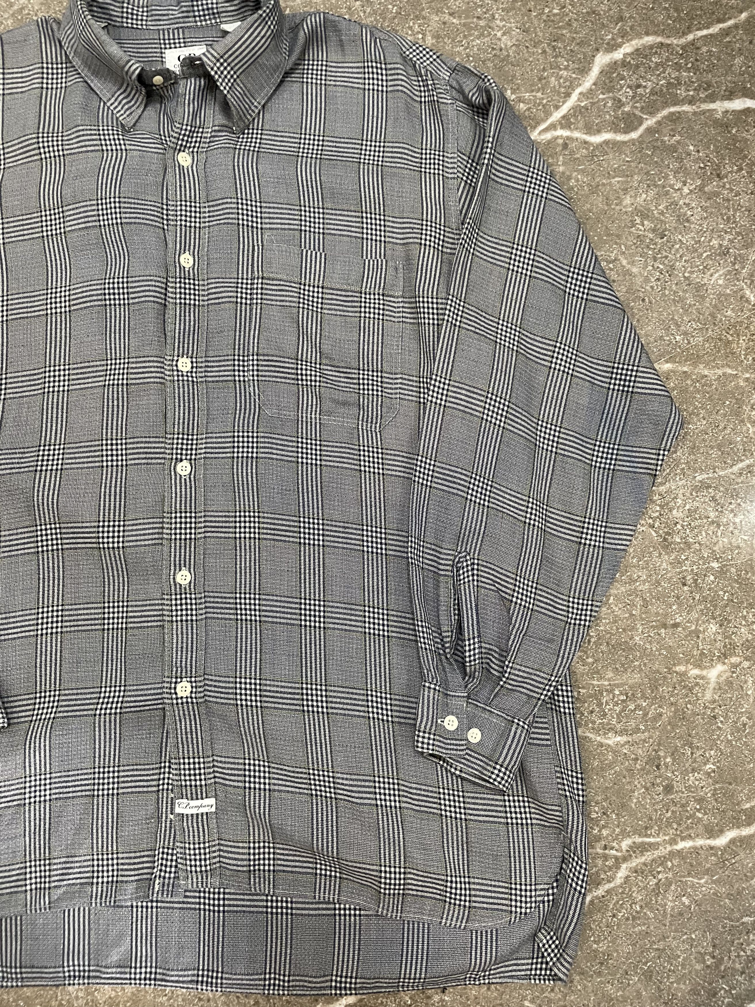 C.P. Company Vintage CP Company Flannel LS Size US XL / EU 56 / 4 - 2 Thumbnail