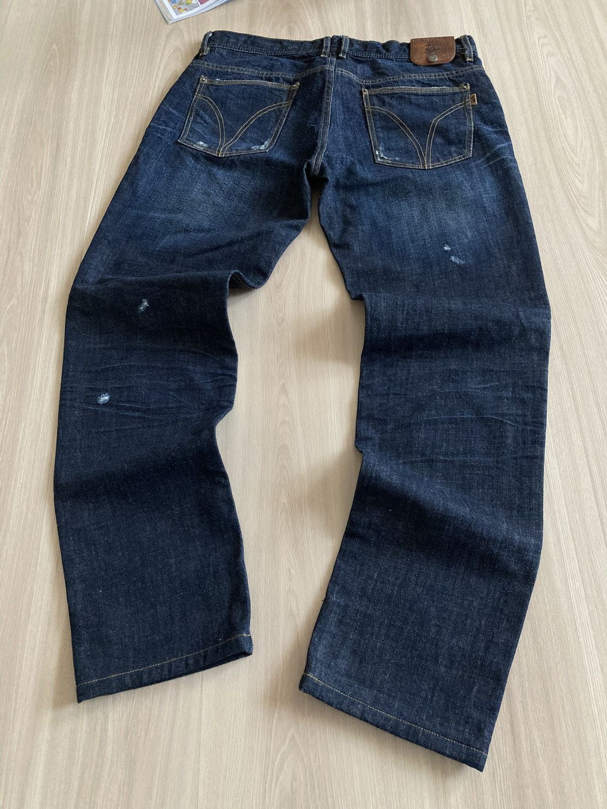 Dolce & Gabbana Vintage RARE Dolce&Gabbana Audacious Dirty Pants Jeans 00s Size US 34 / EU 50 - 8 Thumbnail
