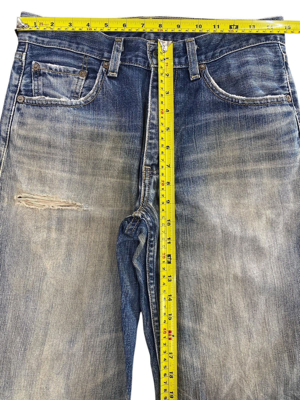 Levi's Levi’s_ Mud Wash Style Straight Leg Jeans Size US 30 / EU 46 - 5 Thumbnail