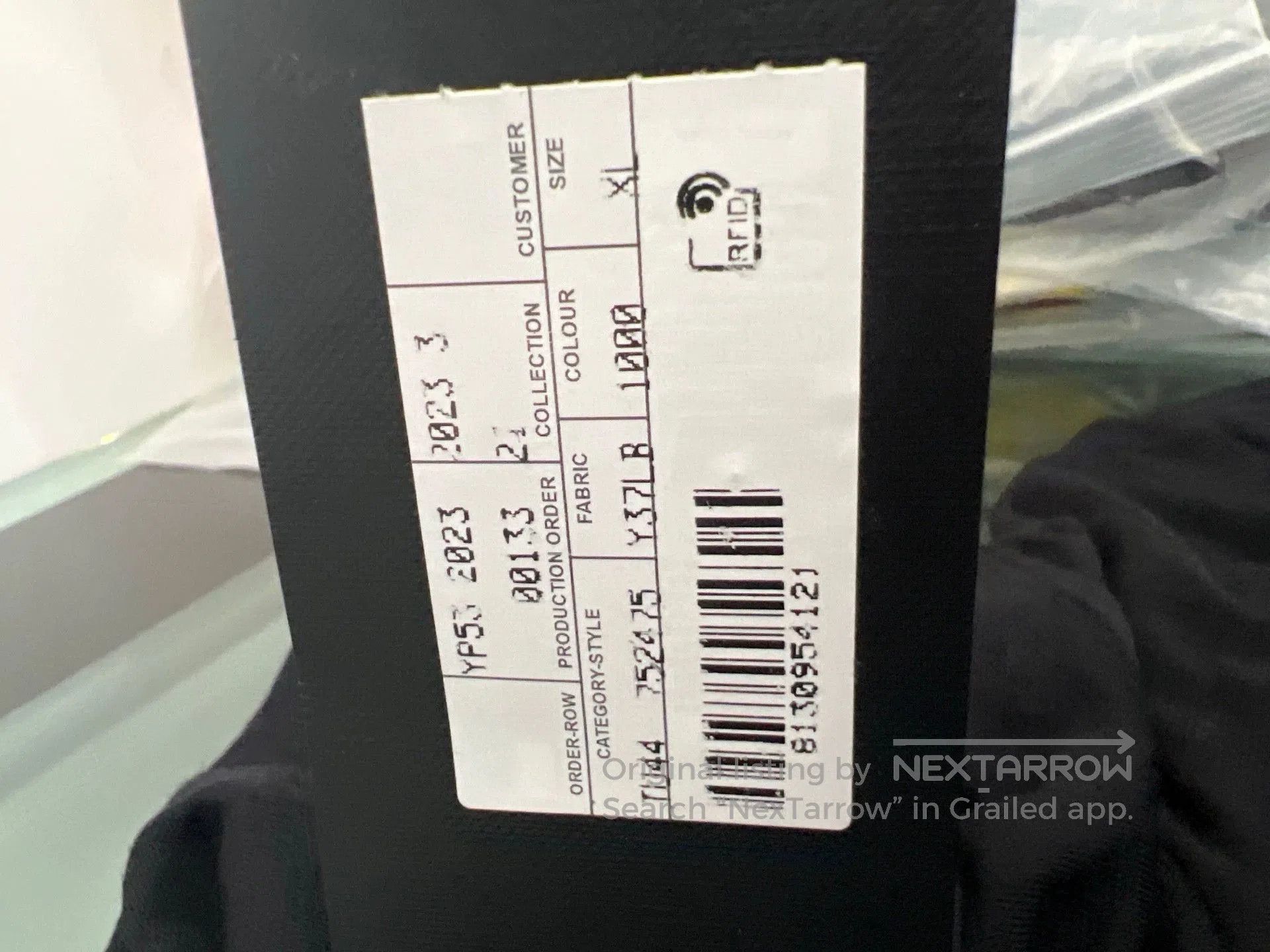 Yves Saint Laurent black wool blend mock neck sweater. Size US XL / EU 56 / 4 - 8 Thumbnail