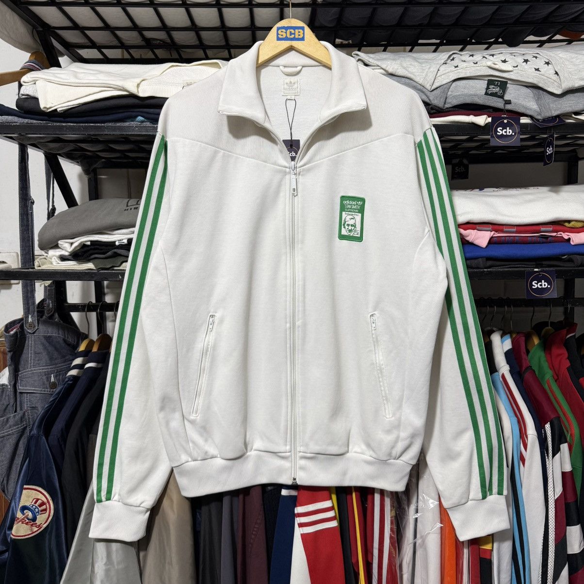 Vintage Vintage stan smith y2k track top Size US XL / EU 56 / 4 - 1 Thumbnail