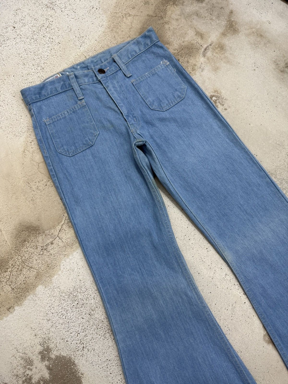 Big John Vintage Big John Bell Bottom Paint Mark Unisex Denim Pants Size US 27 - 3 Thumbnail