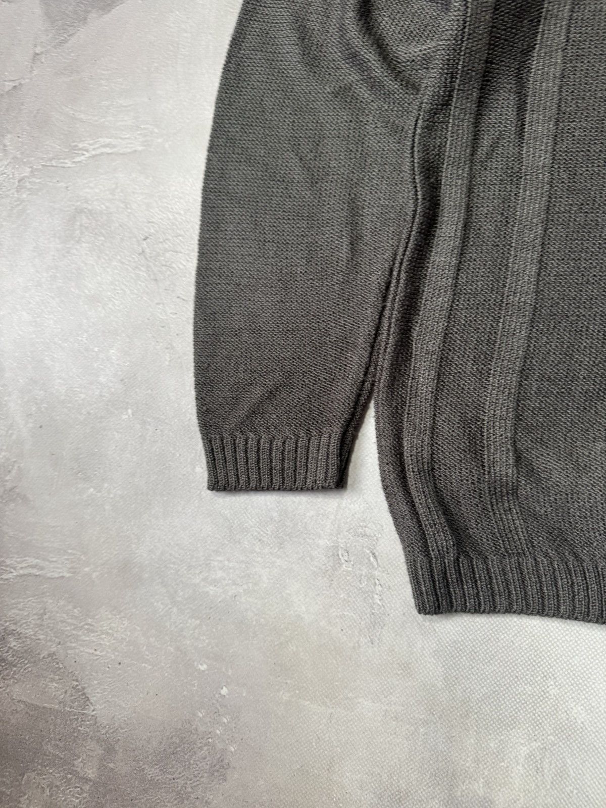 Vintage Vintage Dolce Gabbana bootleg Knit V-neck Sweater Size US L / EU 52-54 / 3 - 5 Thumbnail