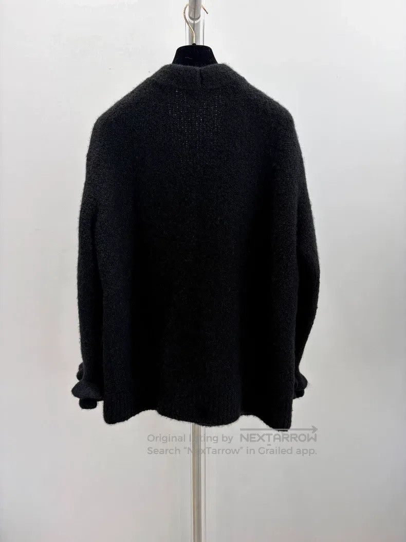 Chanel Chanel Black lotus leaf sleeve cashmere cardigan coat Size S / US 4 / IT 40 - 2 Thumbnail