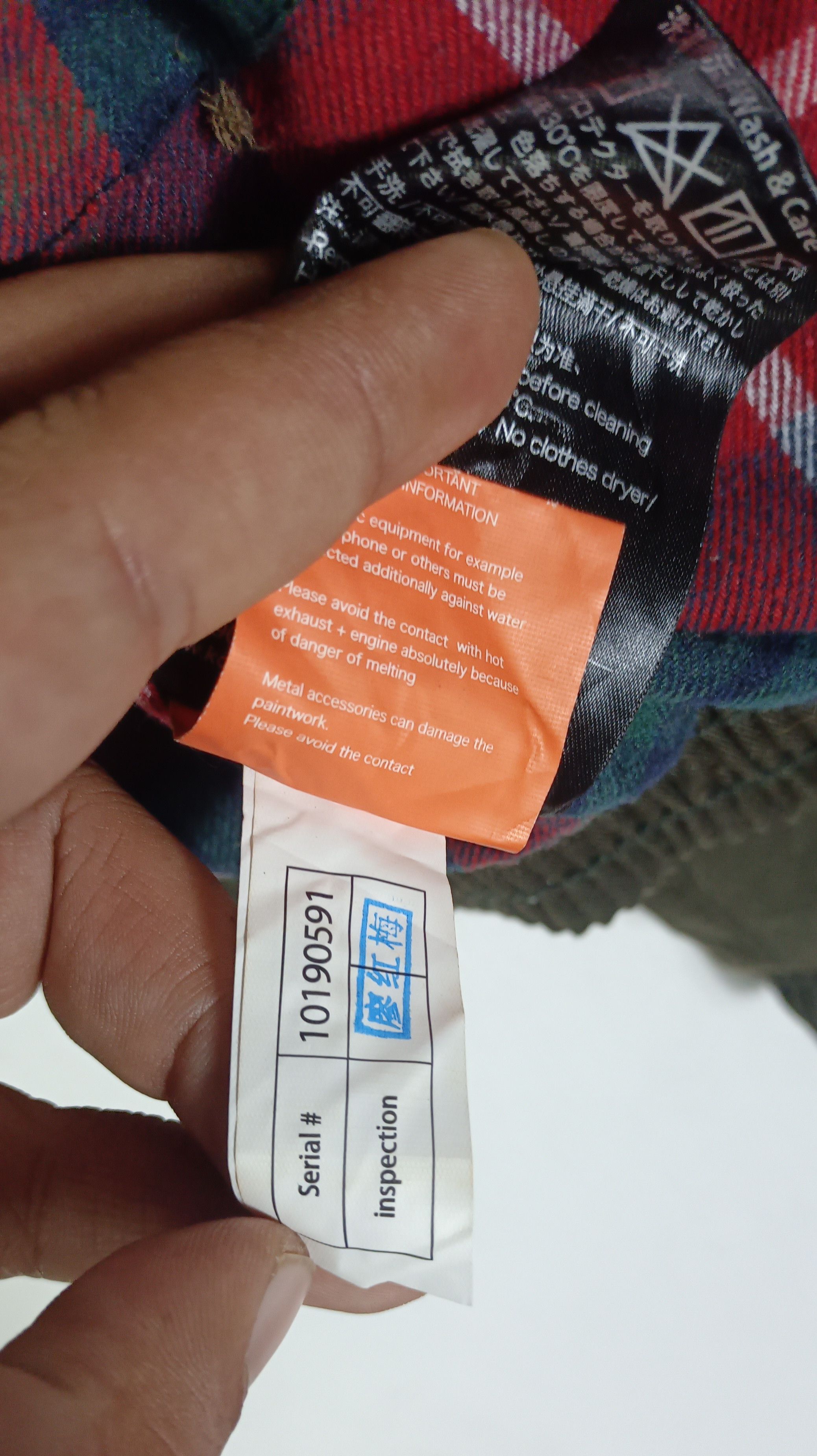 Japanese Brand KOMINE 07-591 MOTOFANGO Specialist Jacket Size US M / EU 48-50 / 2 - 17 Thumbnail