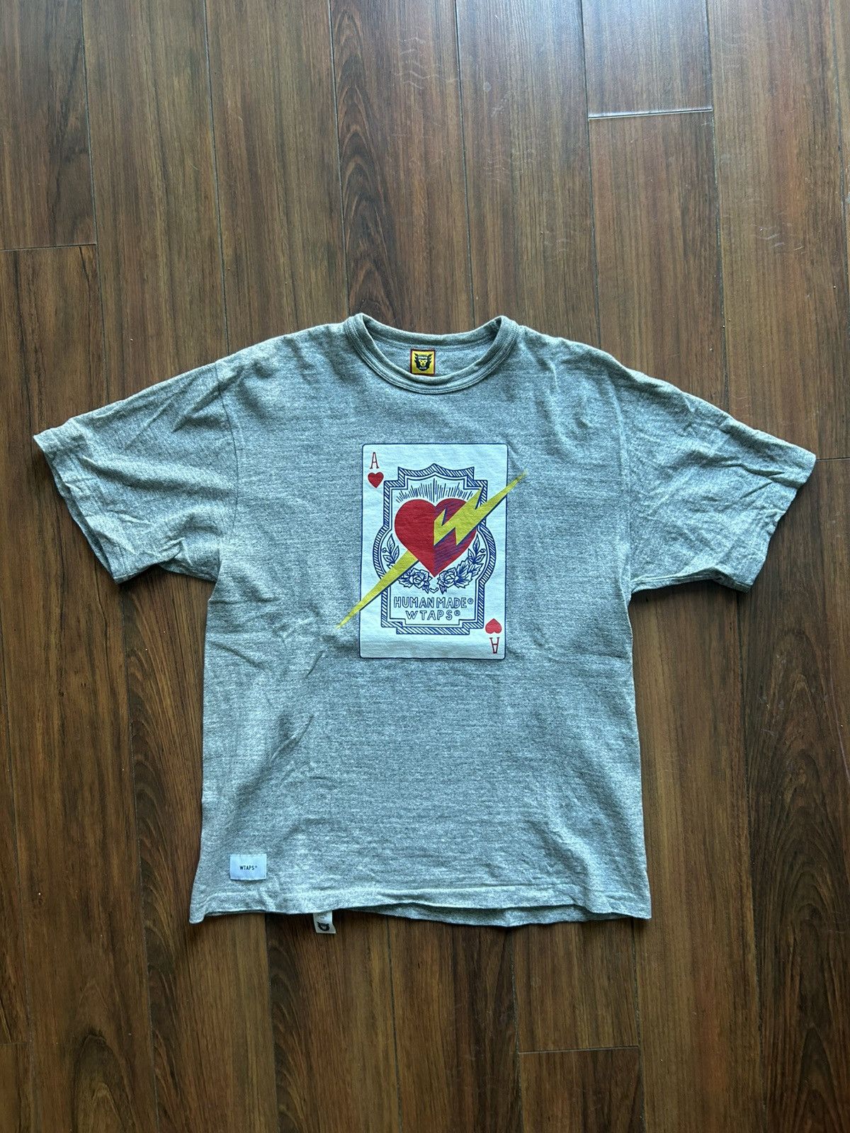 Human Made × Wtaps 2019 Human Made x W)Taps Ace of Heart Print T