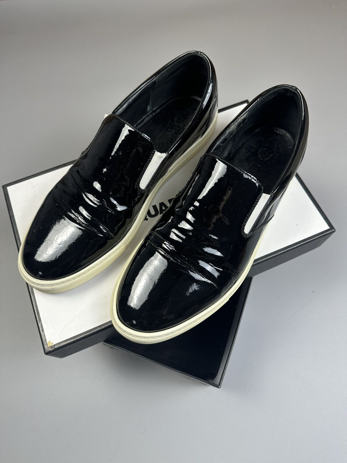 Dsquared2 Dsquared2 lacquered leather slip ons Size US 10.5 / EU 43-44 - 2 Thumbnail