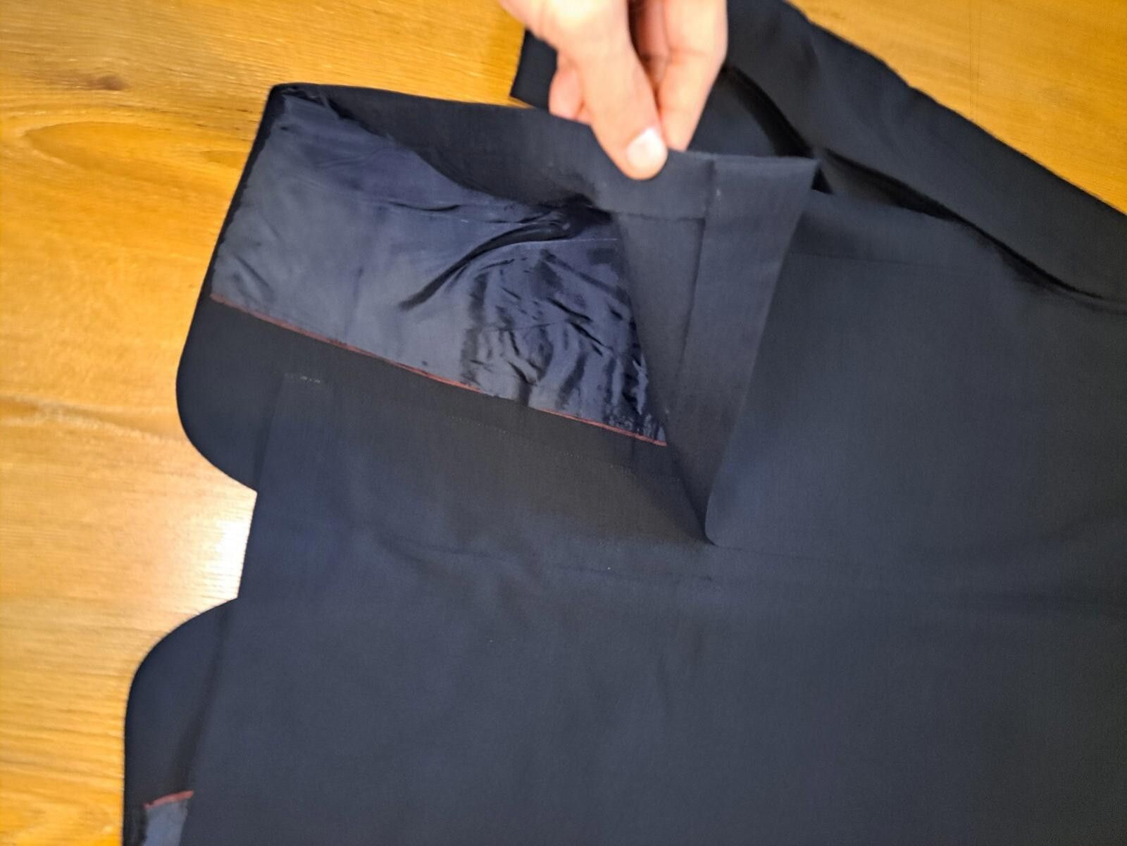Hart Schaffner Marx VINTAGE Hart Schaffner Marx Suit Jacket Separate 44R Black Size 44R - 6 Thumbnail