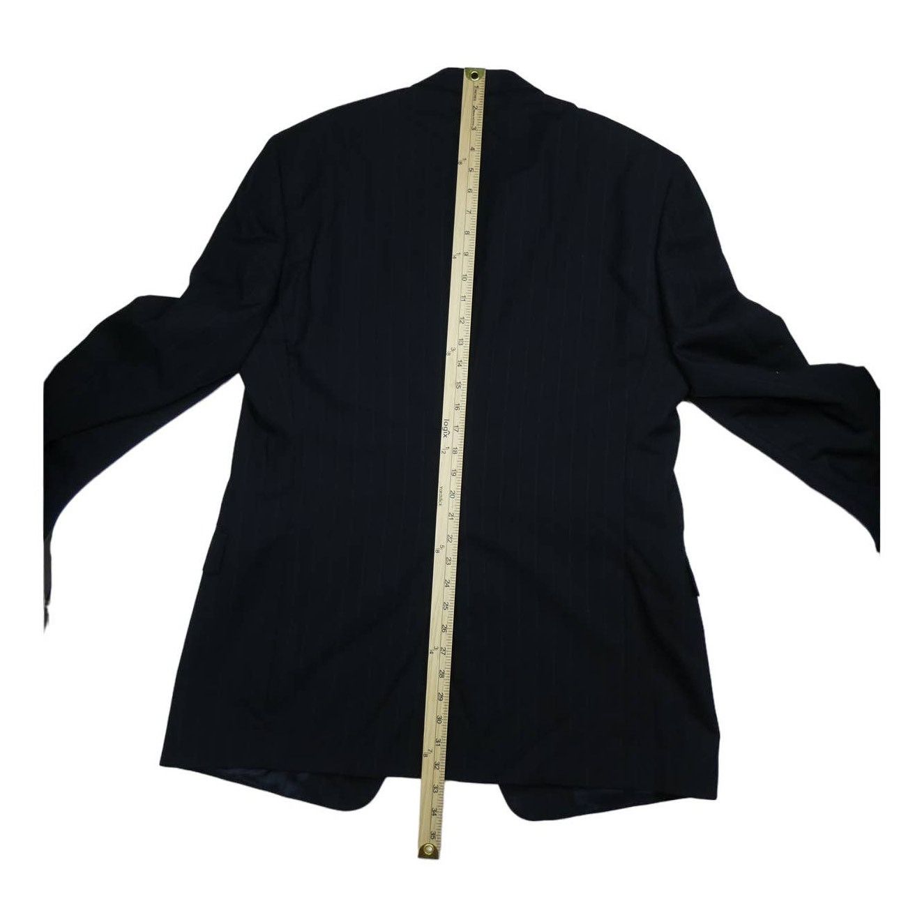 Hart Schaffner Marx Hart Schaffner Marx sport coat, 40R, navy stripe Size 40R - 5 Thumbnail