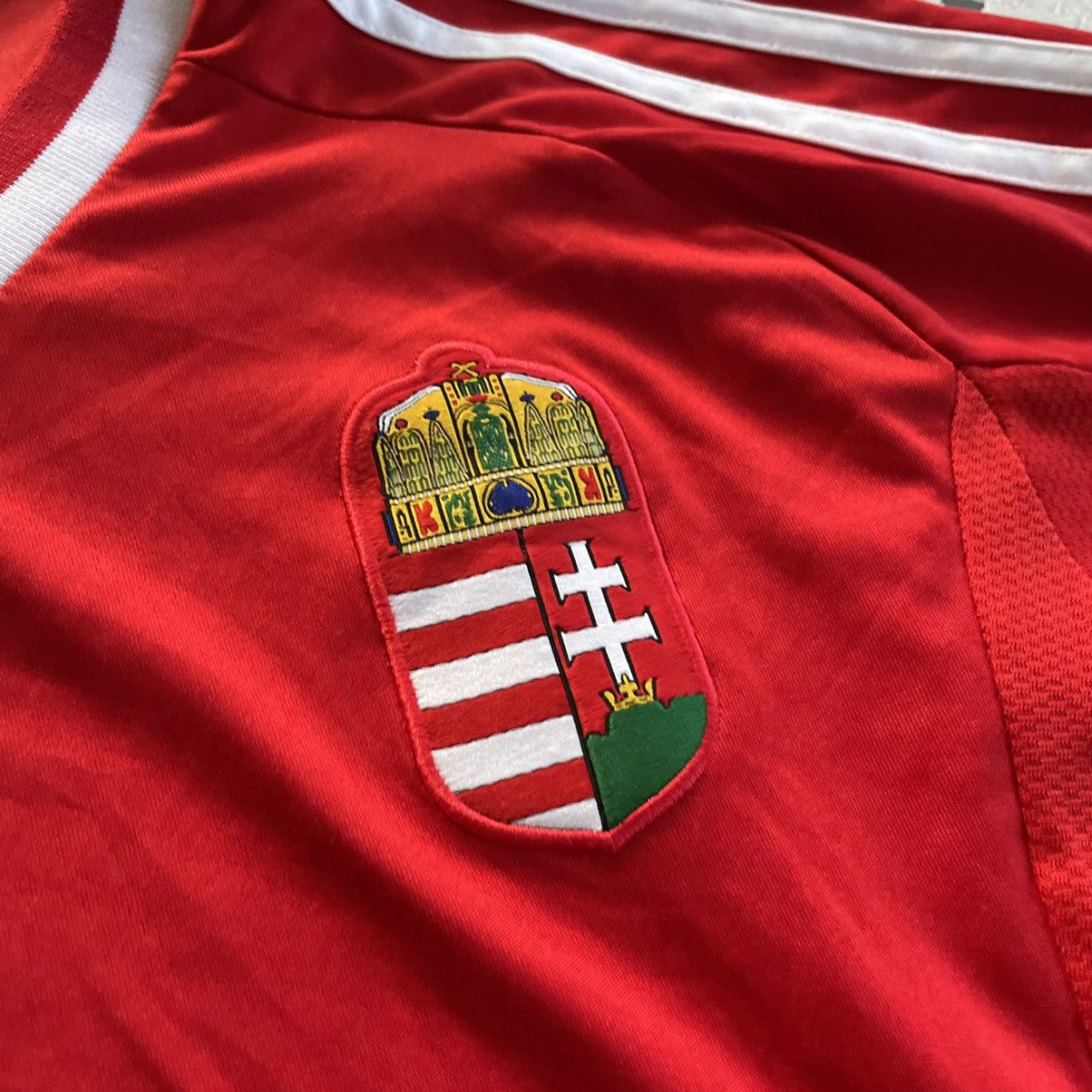 Vintage Vintage 2012-2014 Hungary home t-shirt soccer jersey Size US S / EU 44-46 / 1 - 6 Thumbnail