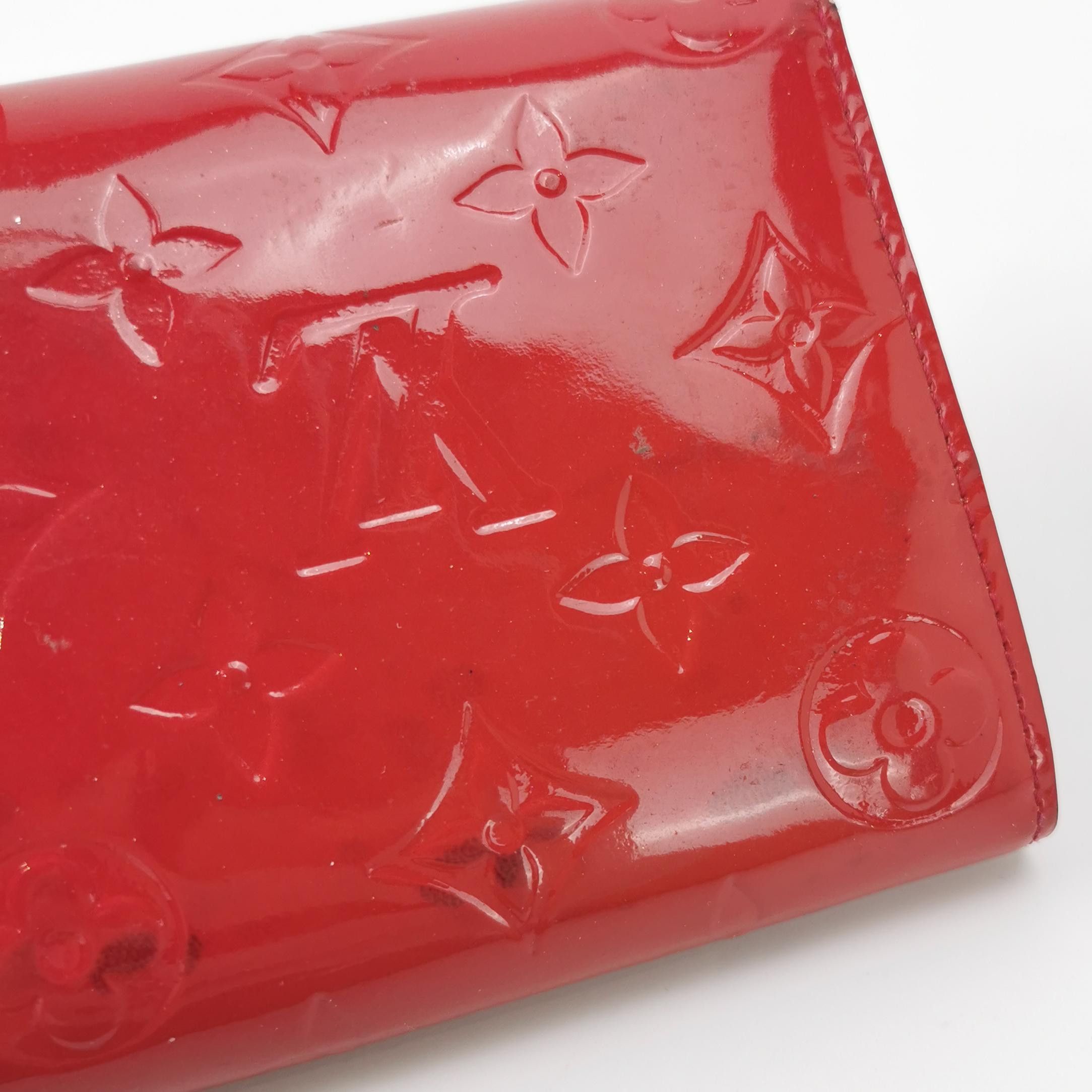 Louis Vuitton Louis Vuitton (LV) Patent leather embossed monogram long wa Size ONE SIZE - 5 Thumbnail