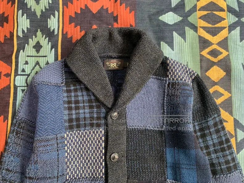 RRL Ralph Lauren RRL Ralph Lauren Indigo hundred fabric wool-mixed thick co Size US S / EU 44-46 / 1 - 3 Thumbnail