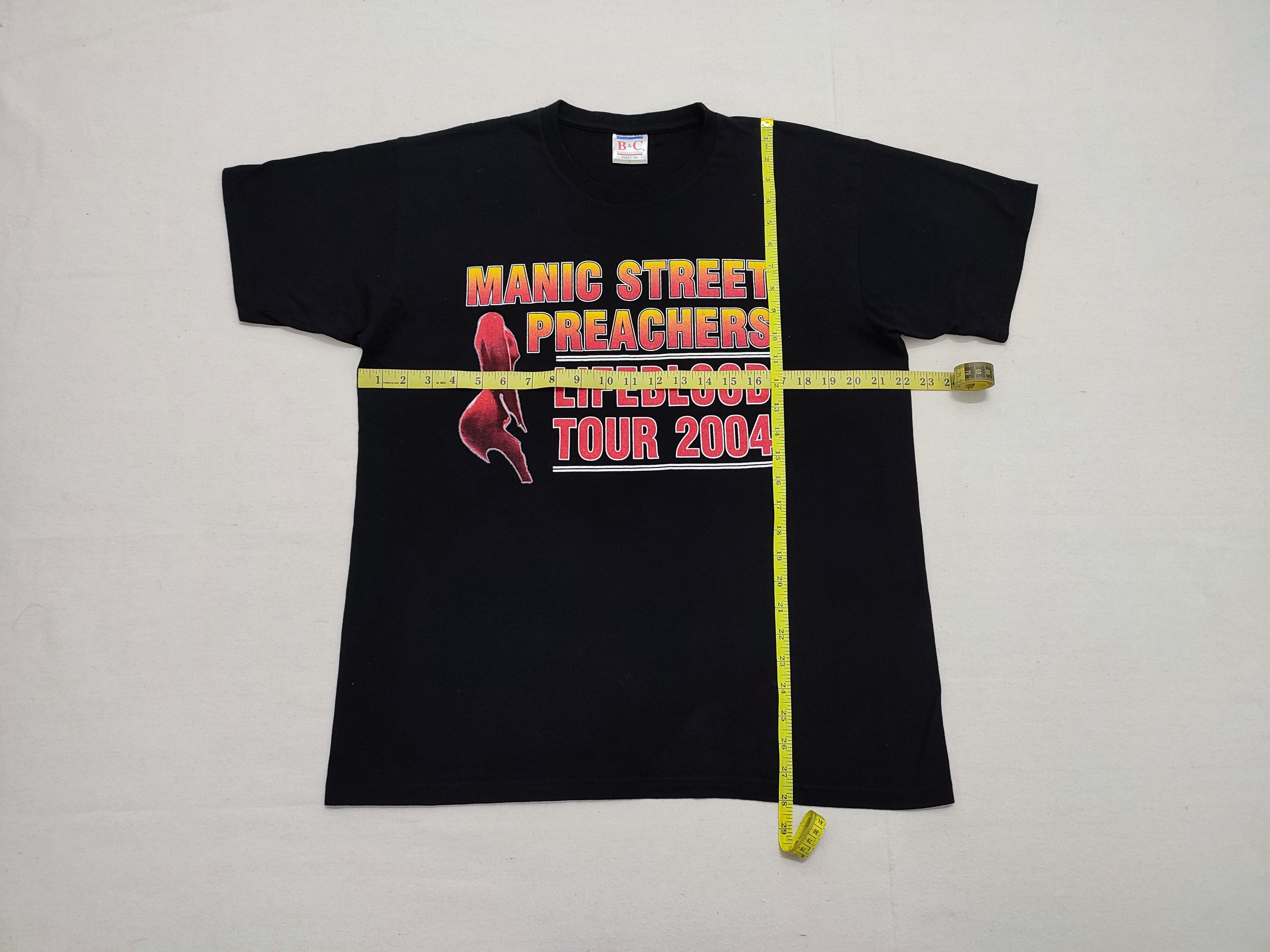 Vintage 2000s Manic Street Preachers Live Blood Tour Tee Size US L / EU 52-54 / 3 - 3 Thumbnail