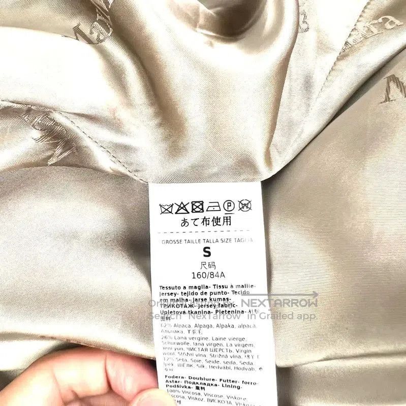 Max Mara MaxMara Gray Cotton Women's Coat . Size S / US 4 / IT 40 - 4 Thumbnail