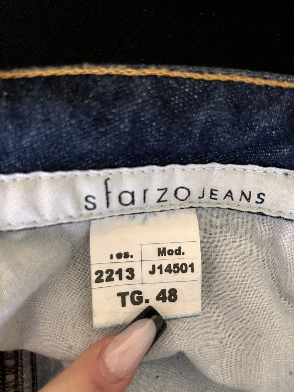 Other Sfarzo Vintage Embroidered Dark Wash Jeans Size 28" / US 6 / IT 42 - 5 Thumbnail