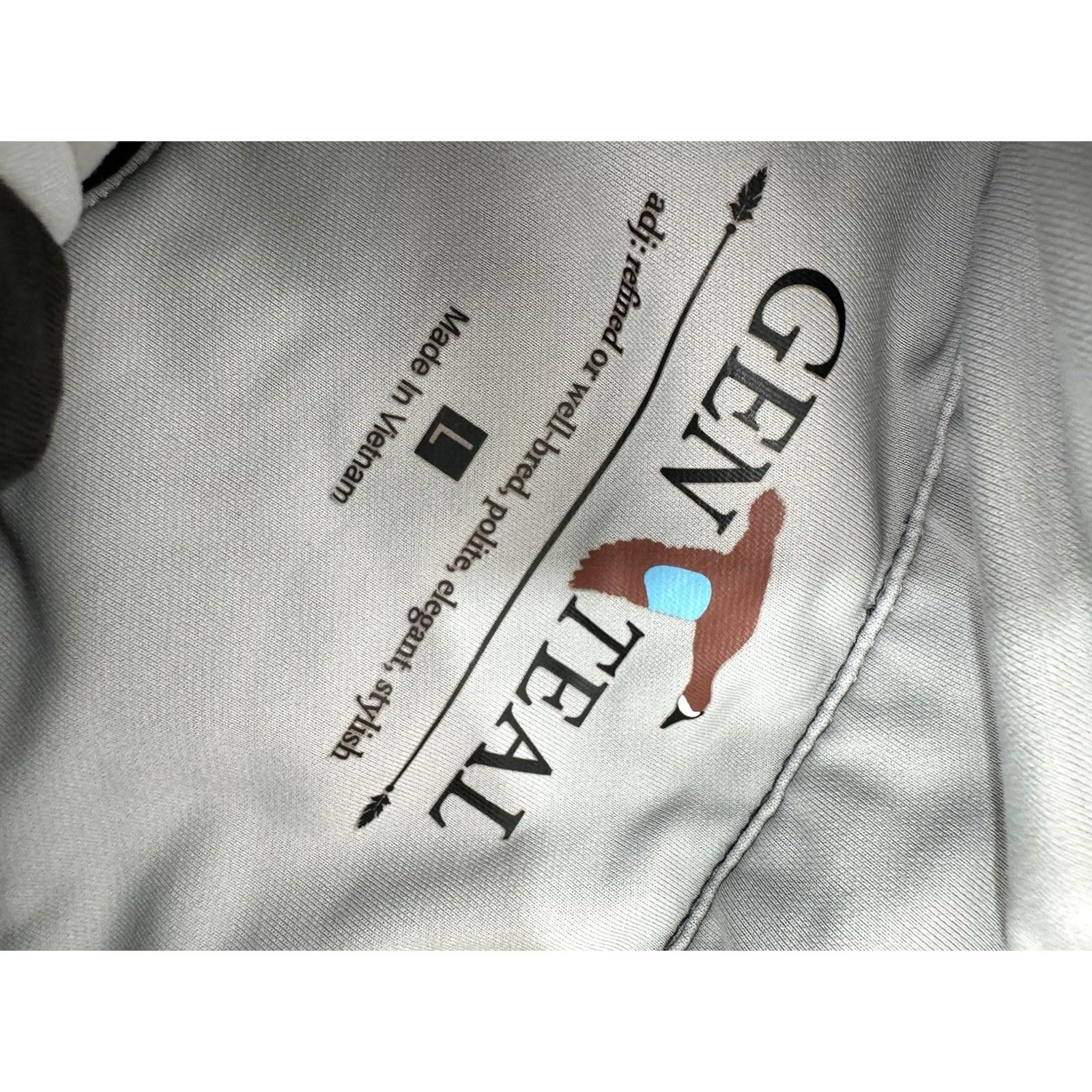 Vintage GENTEAL Embroidered Colt Pistols Mens L Pullover Performance Sweater Shirt Size US L / EU 52-54 / 3 - 4 Thumbnail