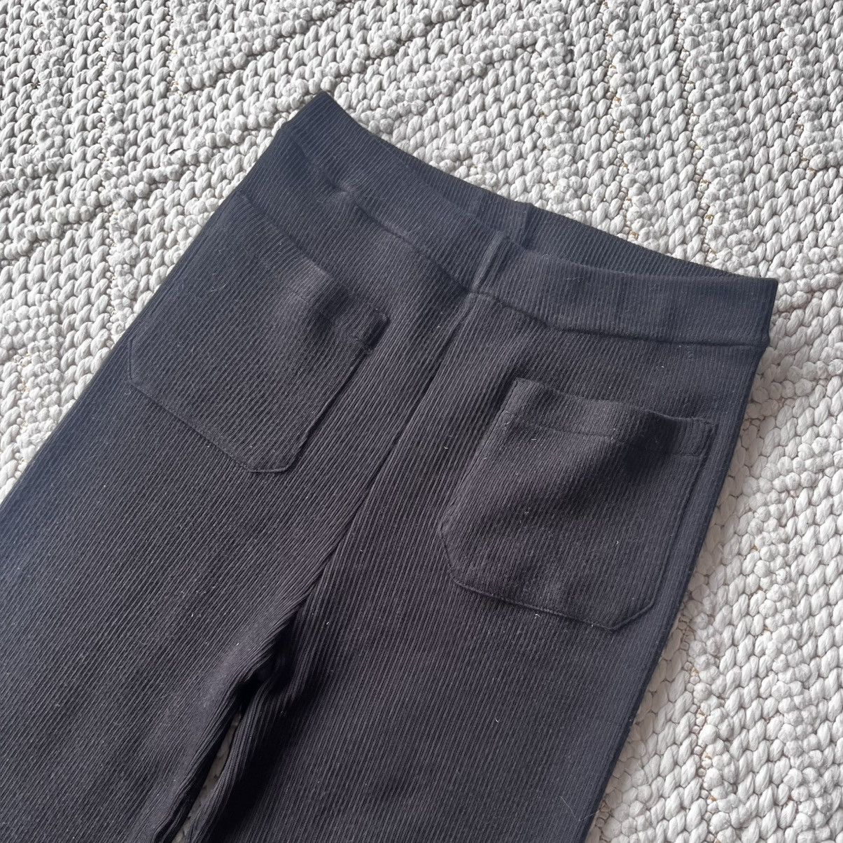 Raf Simons Raf Simons FW15 intarsia knit black sweatpants Size US 32 / EU 48 - 4 Thumbnail
