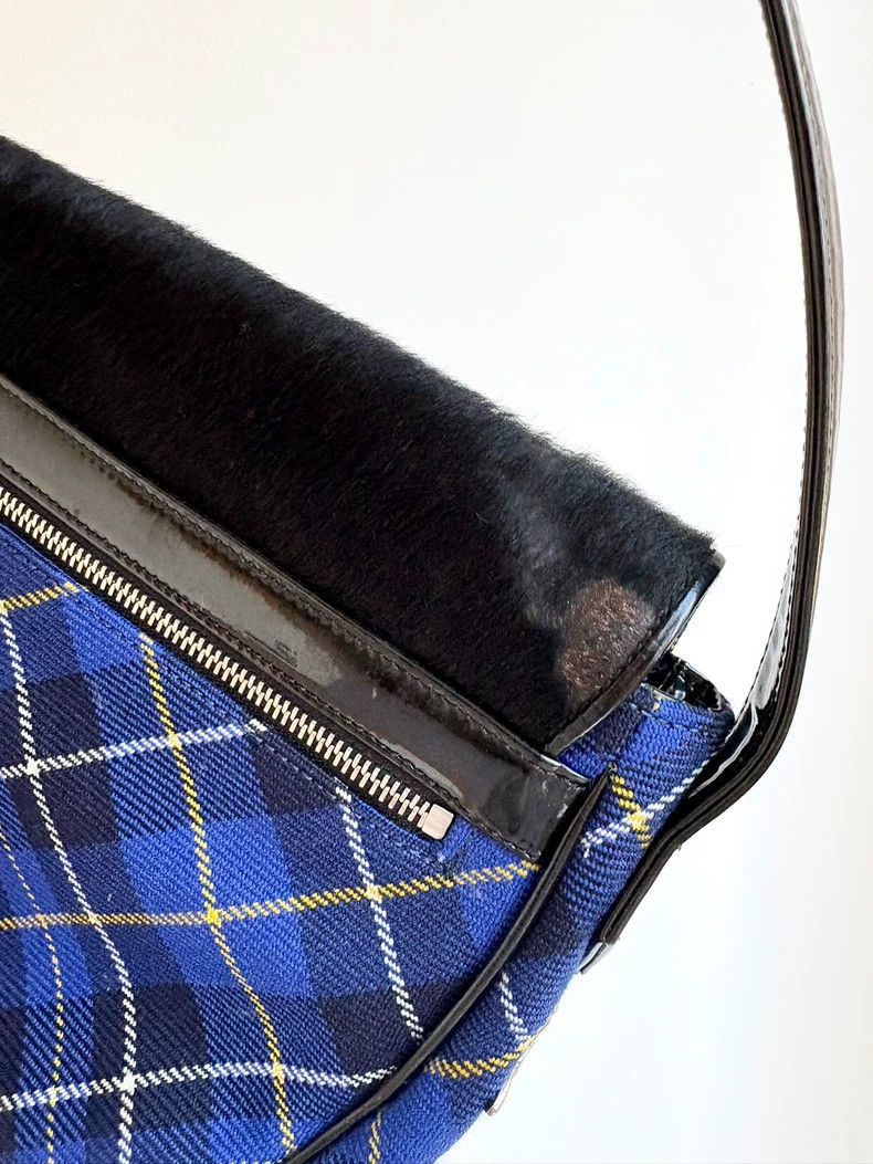 Vivienne Westwood Vivienne Westwood size os Blue checkered horsehair tassel s Size ONE SIZE - 9 Thumbnail