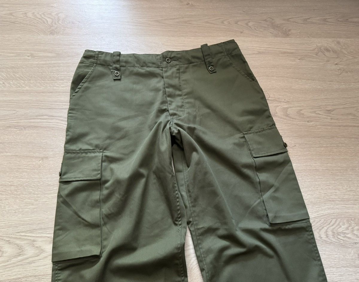Vintage Vintage German Army Bundeswehr Military Olive Green Pants Size US 34 / EU 50 - 2 Thumbnail
