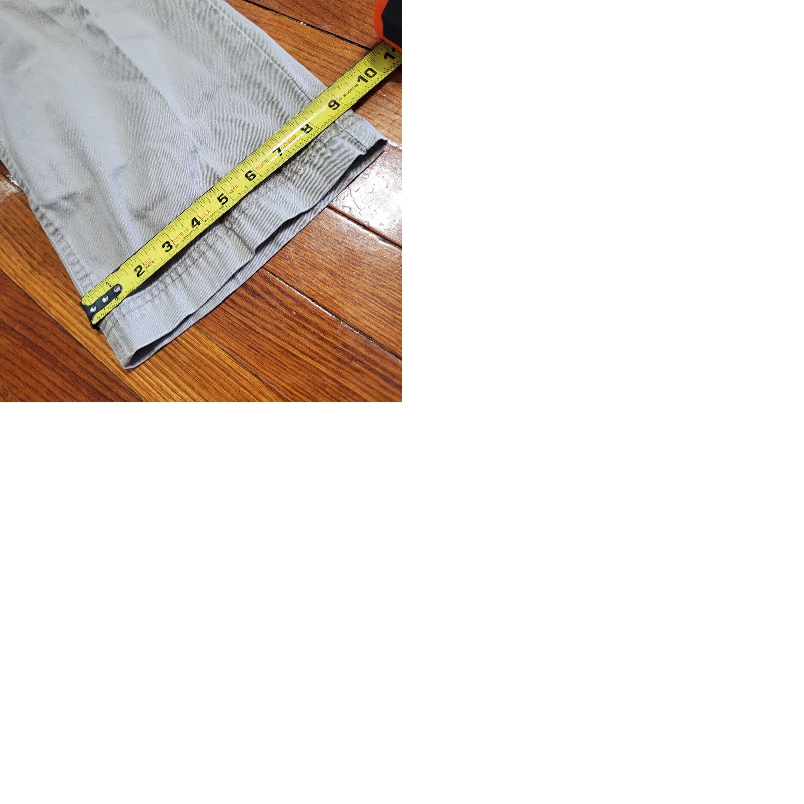 Wrangler Wrangler Men's Cargo Pants Twill Beige 38x30 Regular Cotton Workwear 90s Grunge City Hip Hop 3D Logo Jeans Pan ts Size US 38 / EU 54 - 9 Thumbnail