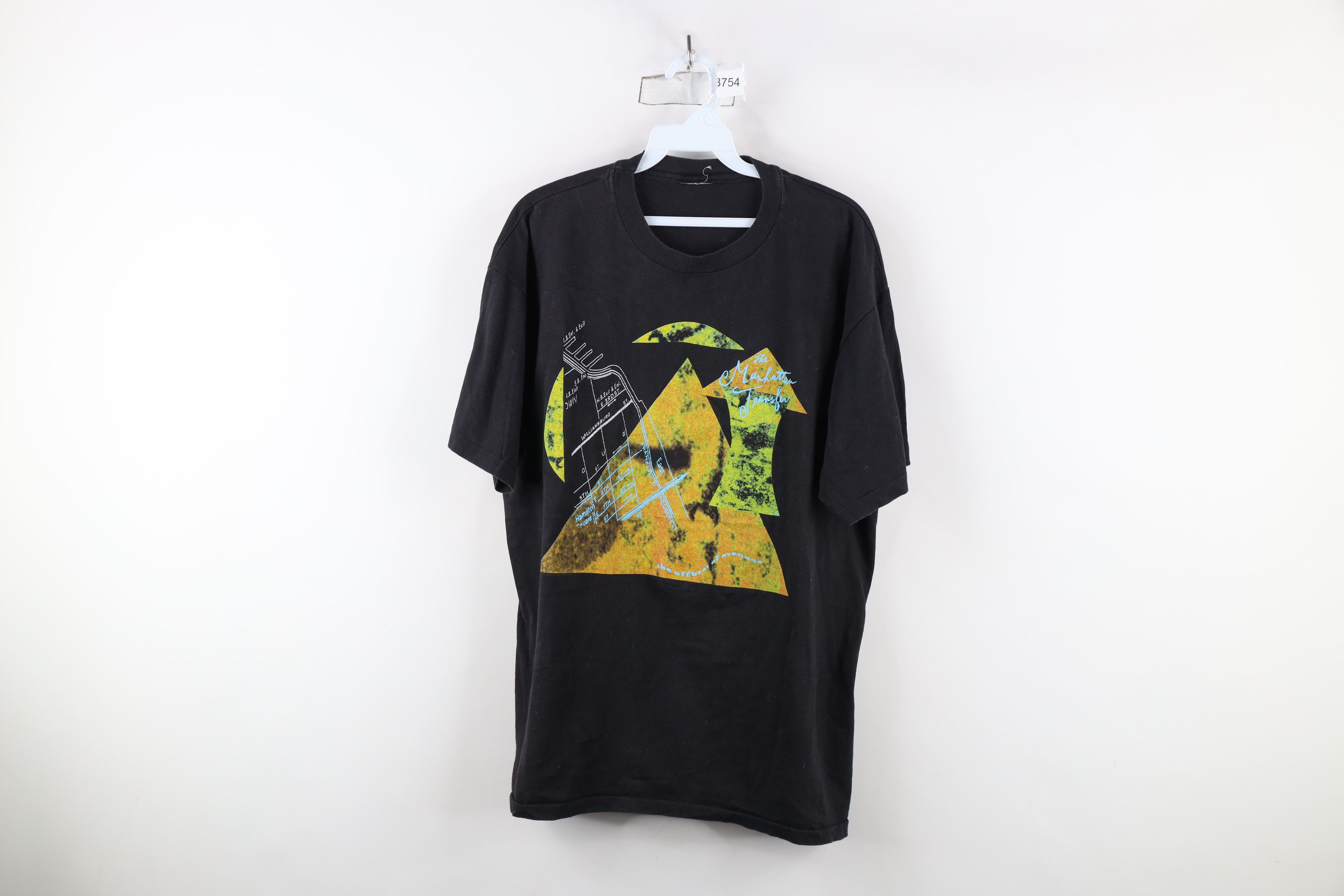 Vintage Vintage 90s World Tour The Manhattan Transfer Band T-Shirt Size US L / EU 52-54 / 3 - 1 Thumbnail