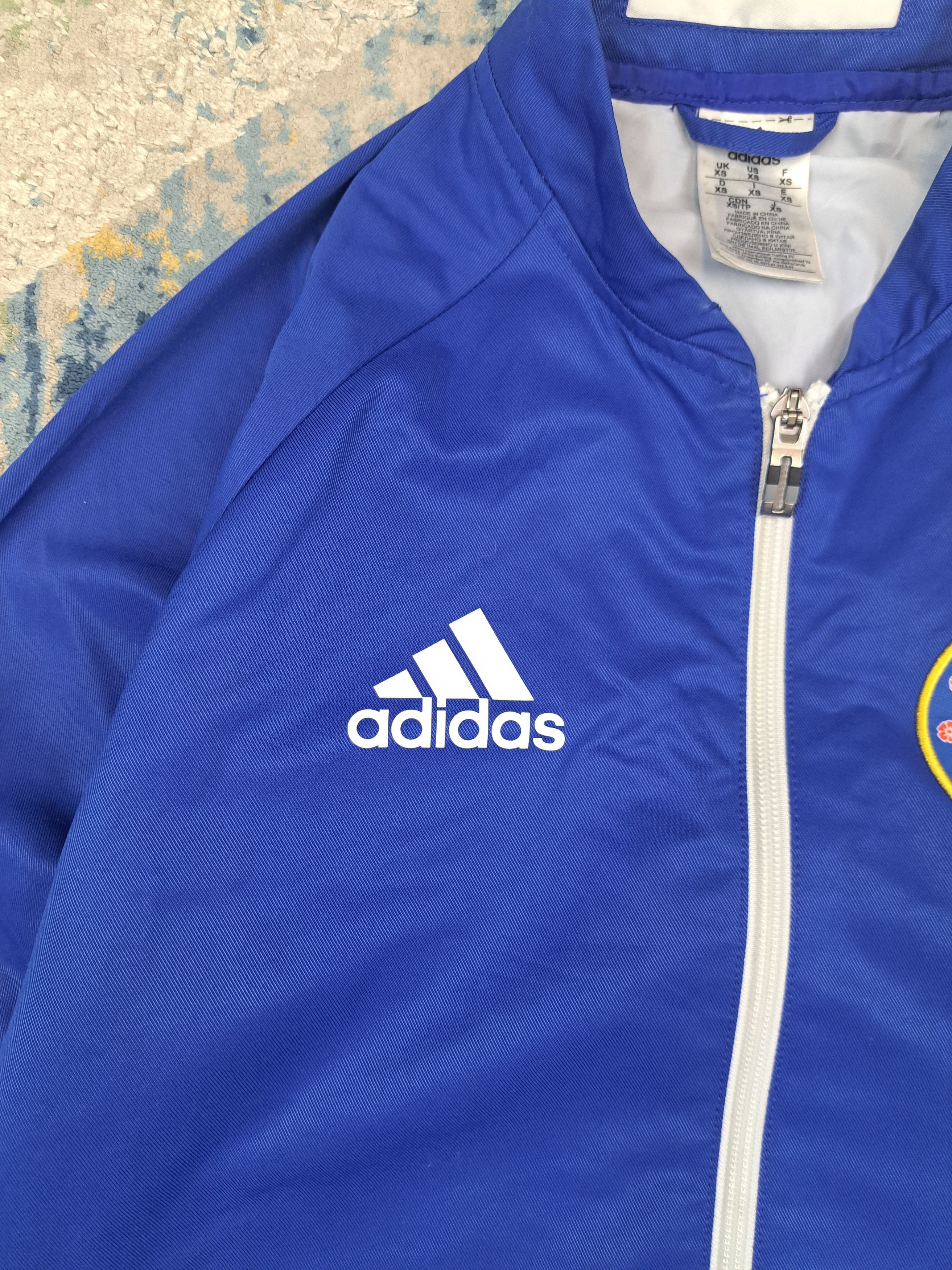 Adidas Adidas x Chelsea Light Trainig Jacket Blokecore Soccer Size US XS / EU 42 / 0 - 4 Thumbnail
