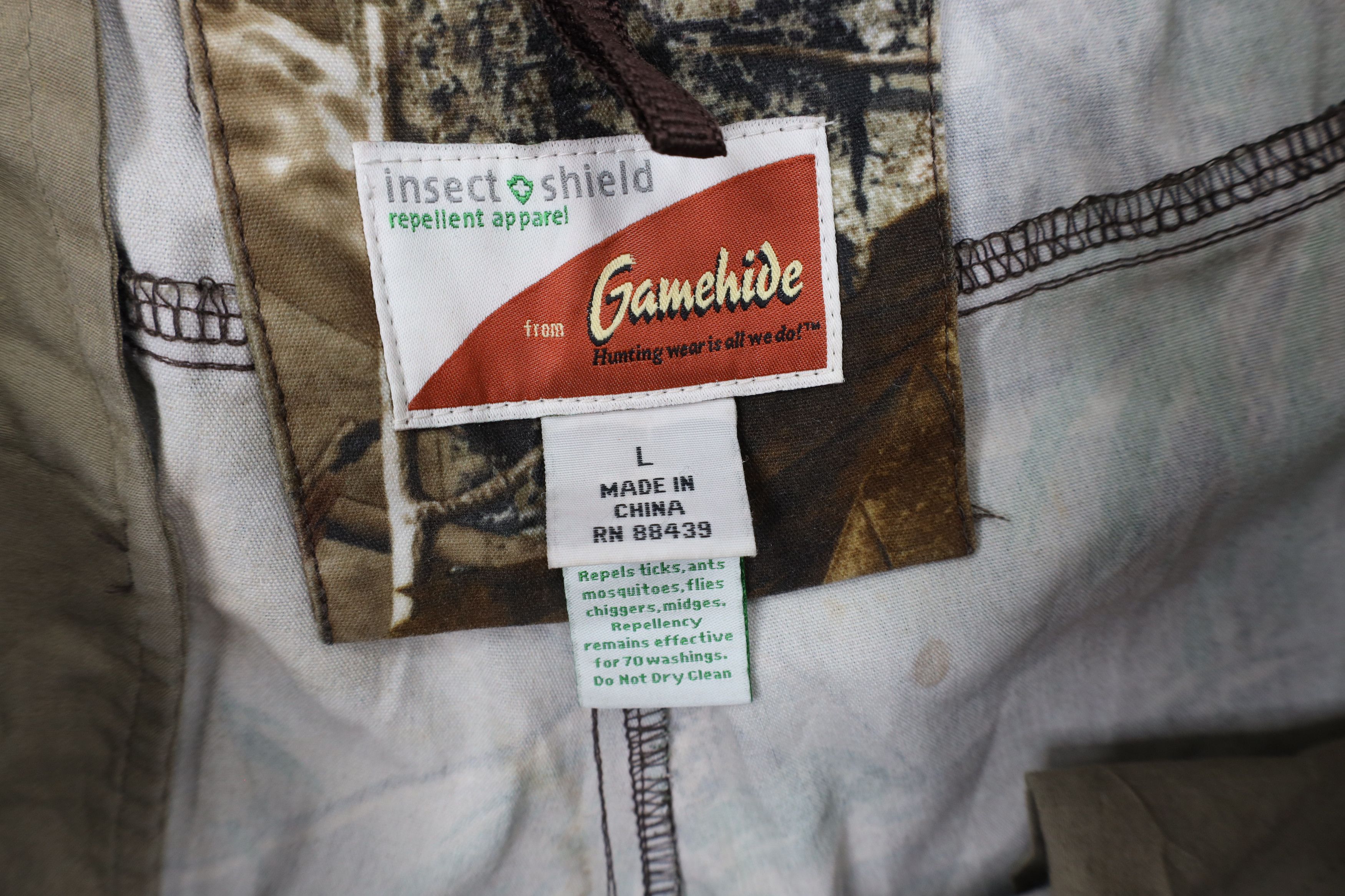 Vintage Vintage Streetwear ElimiTick Repellant Wide Leg Cargo Pants Size US 36 / EU 52 - 8 Thumbnail