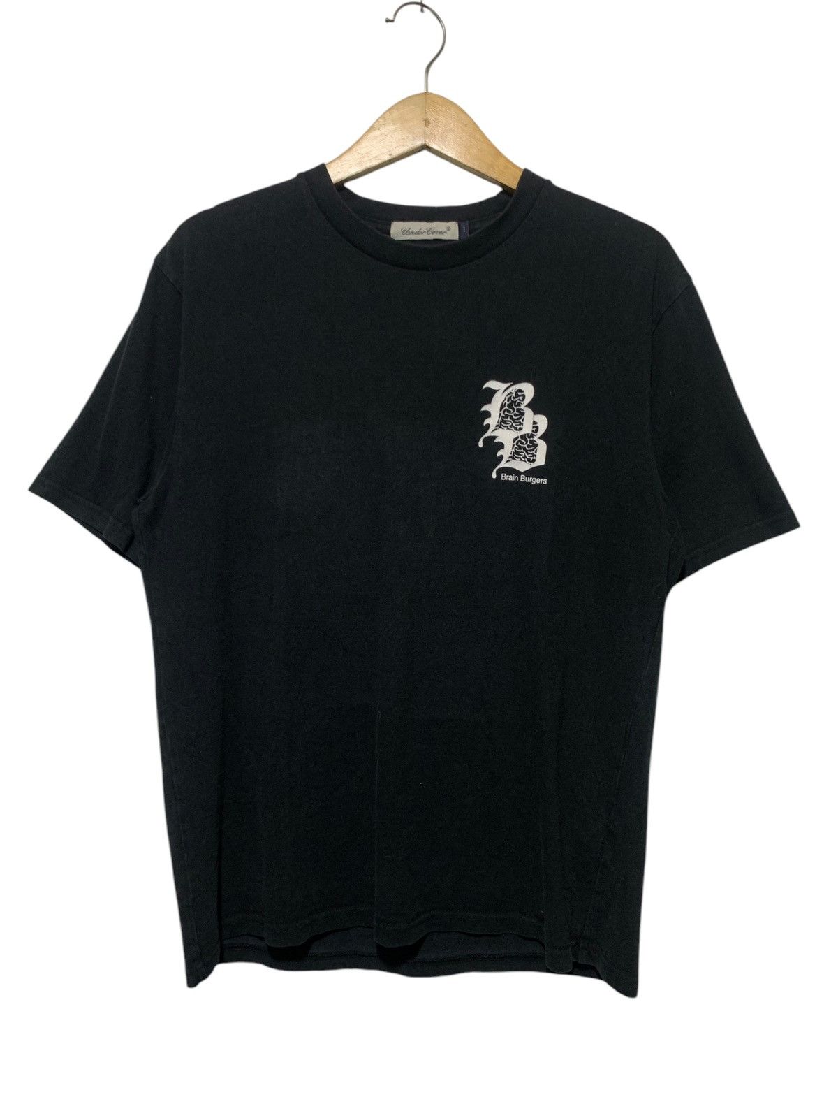 Undercover SS20 UNDERCOVER BRAIN BURGERS BLACK T SHIRT Size US M / EU 48-50 / 2 - 5 Thumbnail