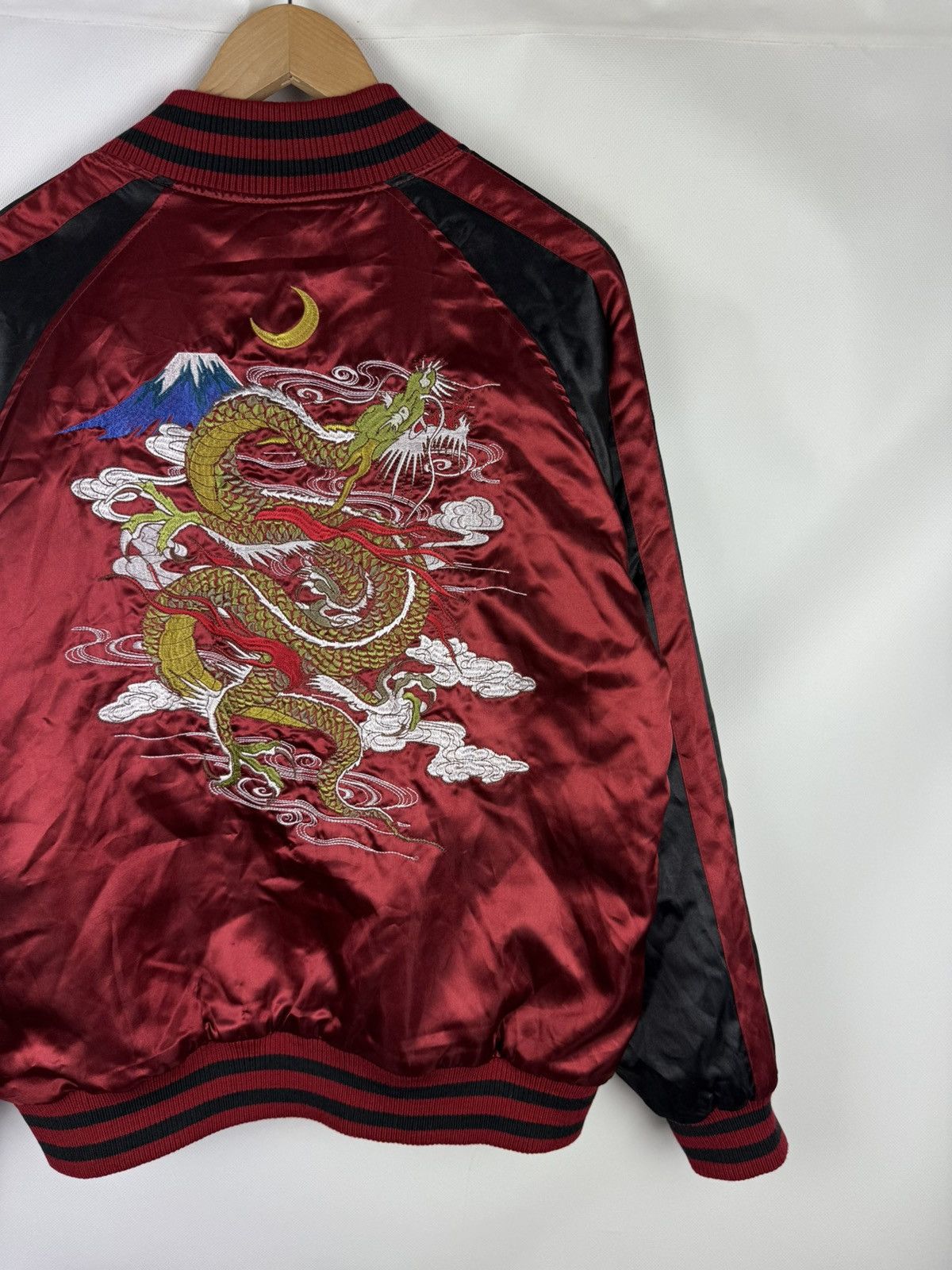 Japanese Brand YDU Co Men’s Japanese Embroidered Bomber Jacket Size L Size US L / EU 52-54 / 3 - 15 Thumbnail