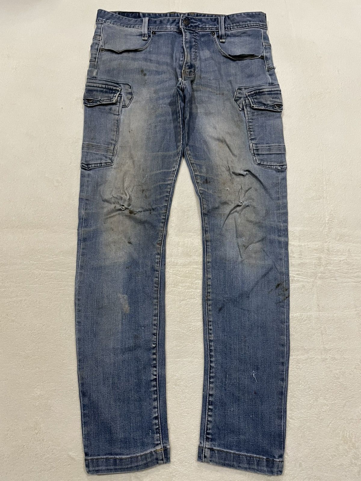 Japanese Brand Vintage Evenriver Distress Mudwash Denim Jeans Size US 32 / EU 48 - 1 Thumbnail