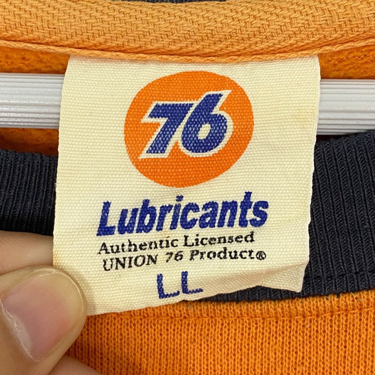 Other Vintage 76 Lubricants Crewneck Sweatshirt Big Printed Orange Size US L / EU 52-54 / 3 - 7 Thumbnail