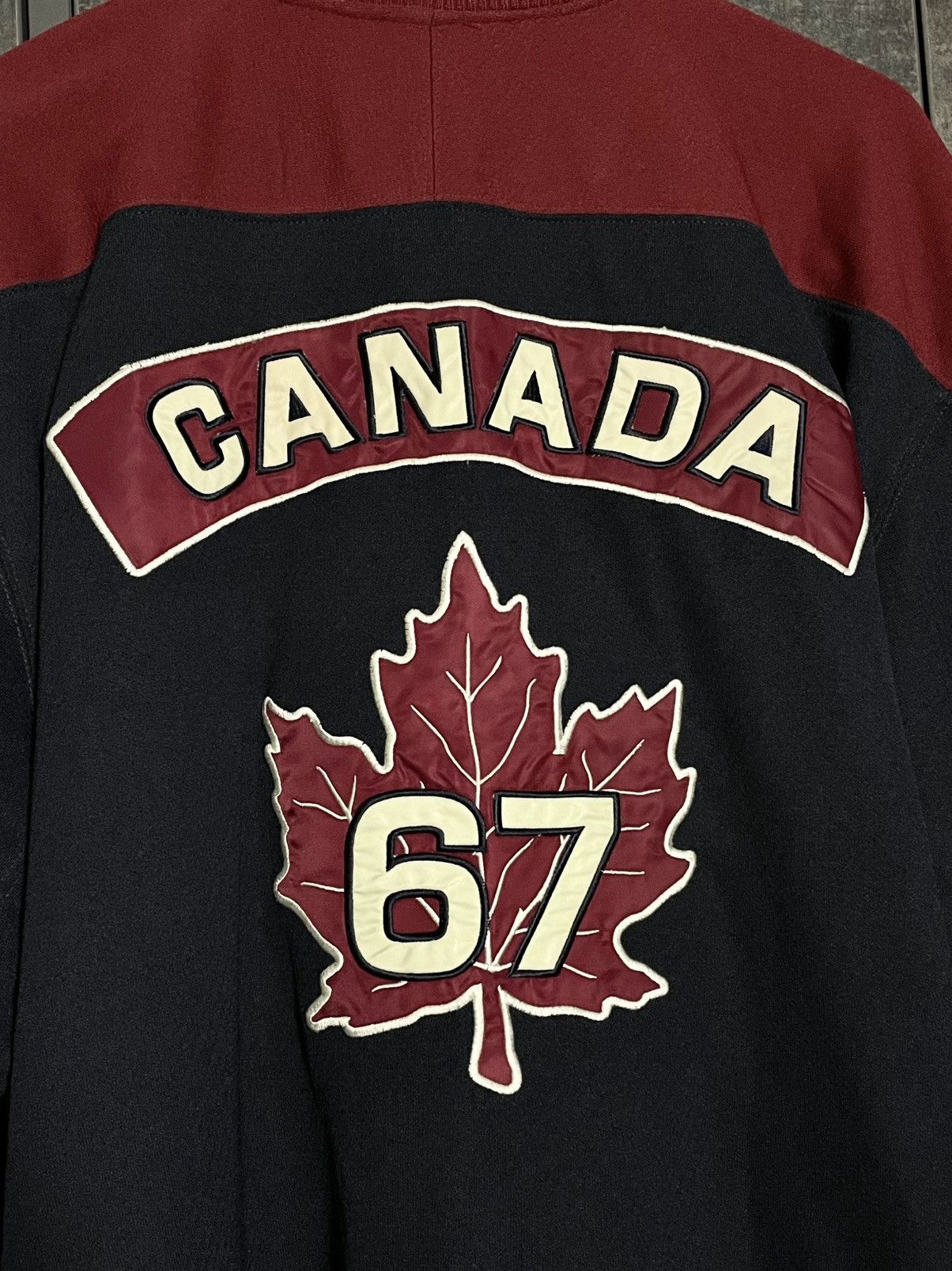 Vintage Vintage Canada 67 Hockey Jersey Supreme Nike 424 Hysteric Y3 Size US L / EU 52-54 / 3 - 13 Thumbnail